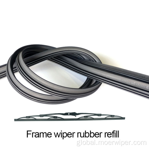 Auto Wiper Blades 6mm Aerotwin Wiper Blades Rubber Refill Strip Manufactory